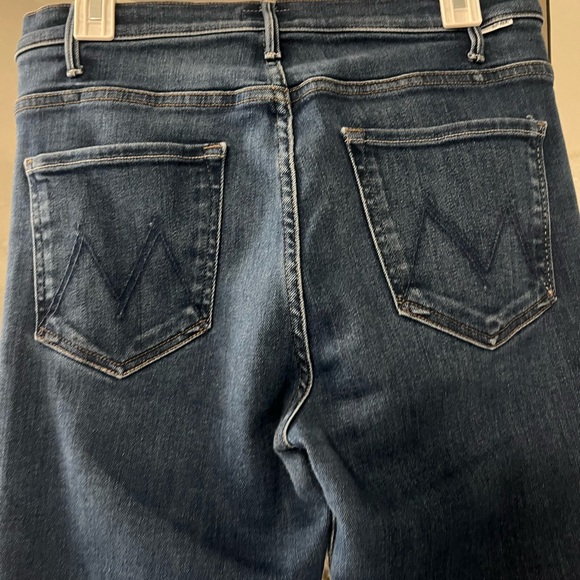 MOTHER Indigo Denim Jeans - Picture 2 of 6